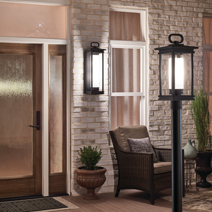 Kichler 49478RZ One Light Outdoor Post Mount, Rubbed Bronze
