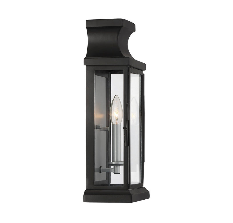 Savoy House 5-5910-BK One Light Wall Mount, Black
