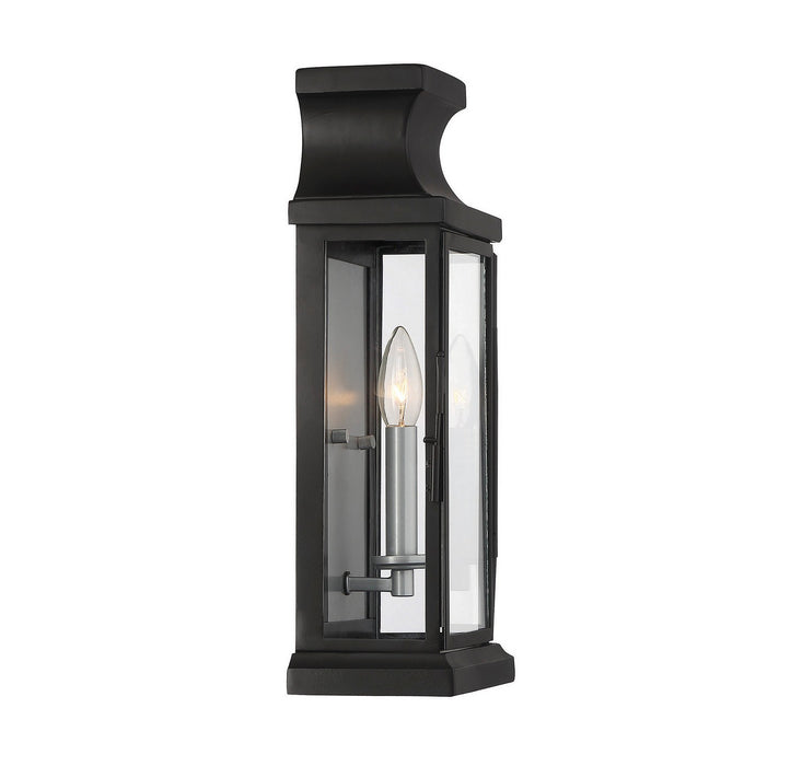 Savoy House 5-5910-BK One Light Wall Mount, Black