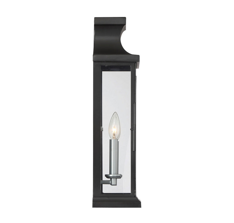 Savoy House 5-5911-BK Two Light Wall Lantern, Black