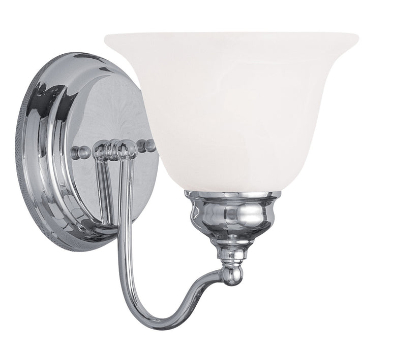 Livex Lighting 1351-05 One Light Bath Vanity, Polished Chrome