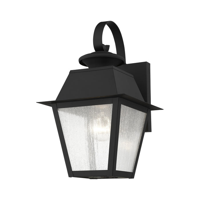Livex Lighting 2162-04 One Light Outdoor Wall Lantern, Black