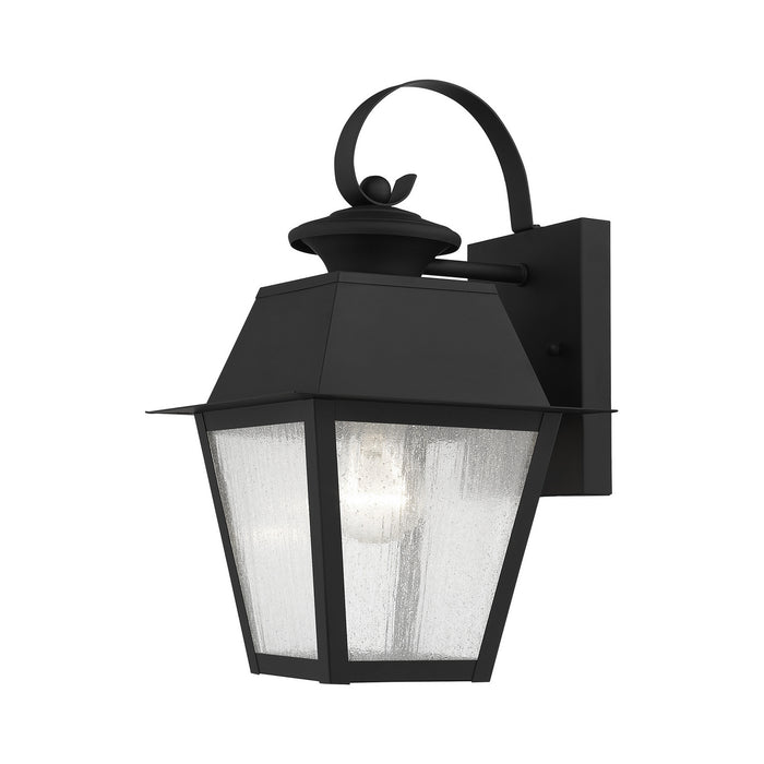 Livex Lighting 2162-04 One Light Outdoor Wall Lantern, Black