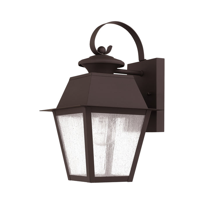Livex Lighting 2162-07 One Light Outdoor Wall Lantern, Bronze