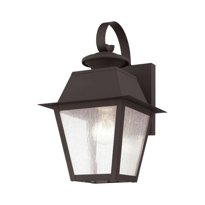 Livex Lighting 2162-07 One Light Outdoor Wall Lantern, Bronze