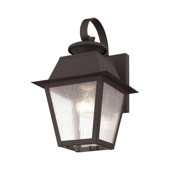 Livex Lighting 2162-07 One Light Outdoor Wall Lantern, Bronze