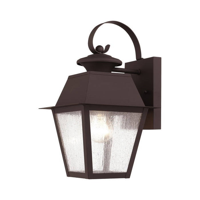 Livex Lighting 2162-07 One Light Outdoor Wall Lantern, Bronze