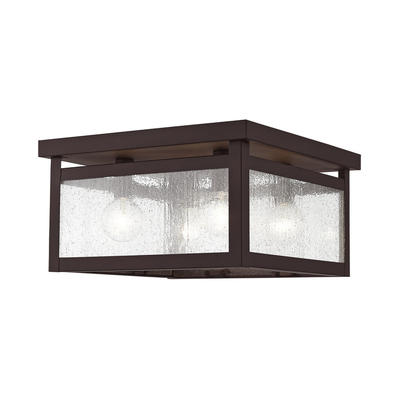 Livex Lighting 4052-07 Four Light Ceiling Mount, Bronze