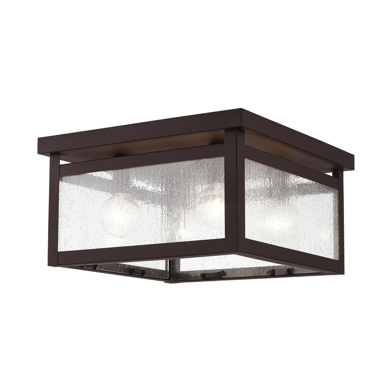 Livex Lighting 4052-07 Four Light Ceiling Mount, Bronze