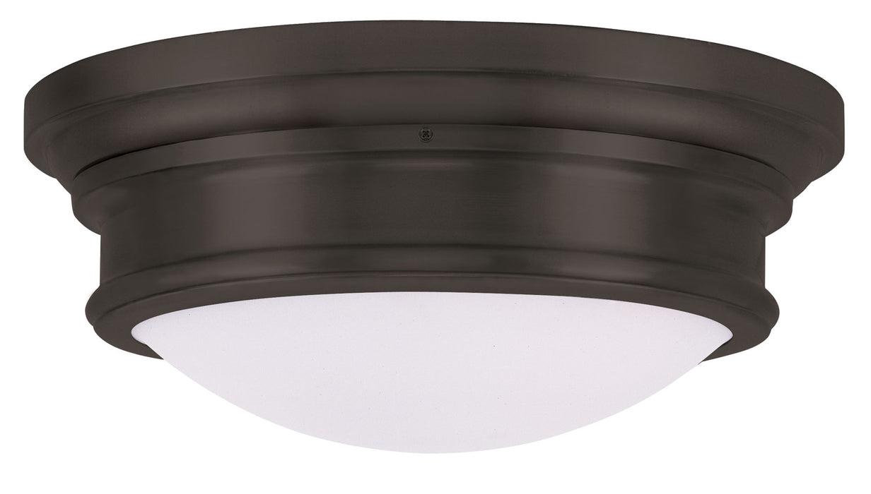 Livex Lighting 7343-07 Three Light Ceiling Mount, Bronze