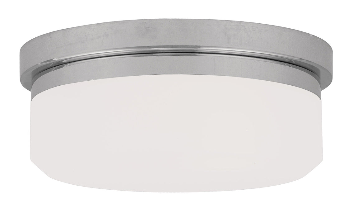 Livex Lighting 7391-05 Two Light Wall Sconce/Ceiling Mount, Polished Chrome