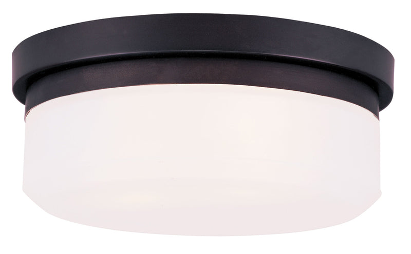 Livex Lighting 7391-07 Two Light Wall Sconce/Ceiling Mount, Bronze
