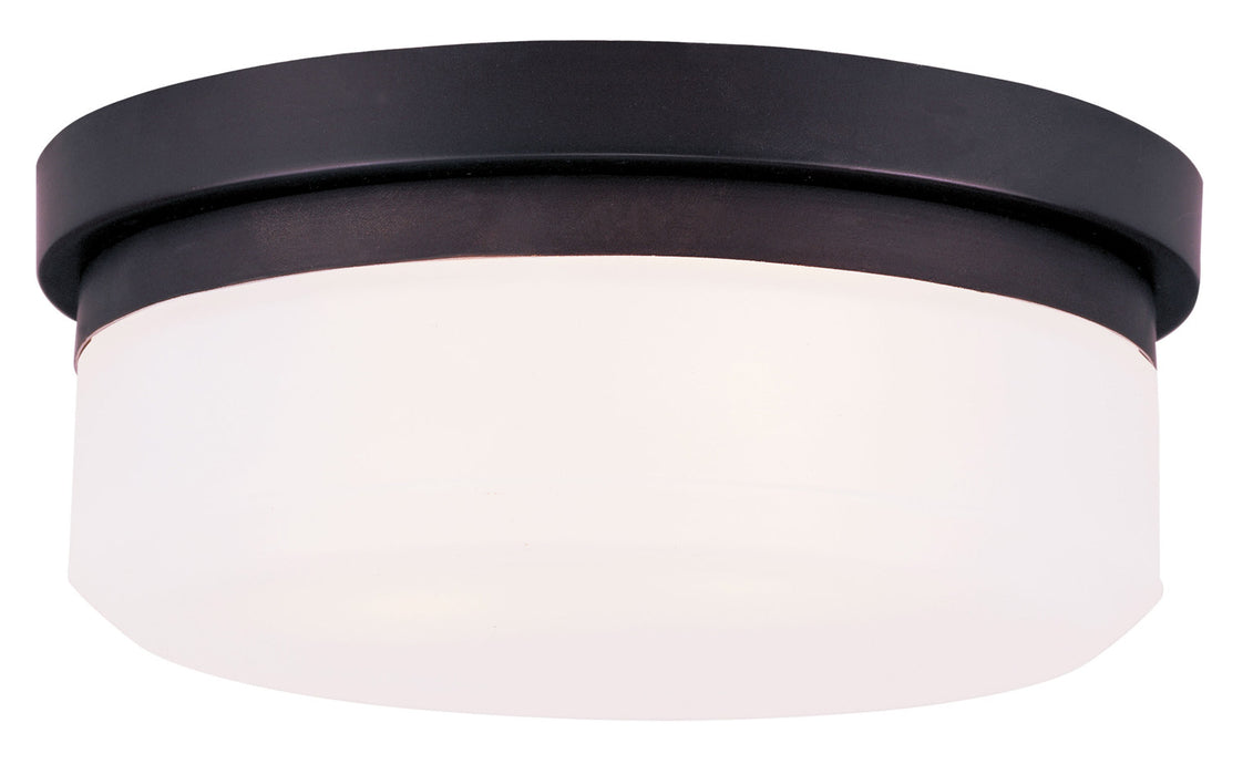 Livex Lighting 7391-07 Two Light Wall Sconce/Ceiling Mount, Bronze