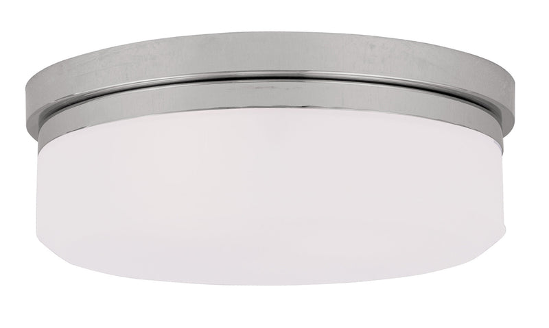 Livex Lighting 7392-05 Two Light Wall Sconce/Ceiling Mount, Polished Chrome