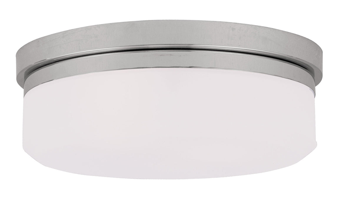 Livex Lighting 7392-05 Two Light Wall Sconce/Ceiling Mount, Polished Chrome