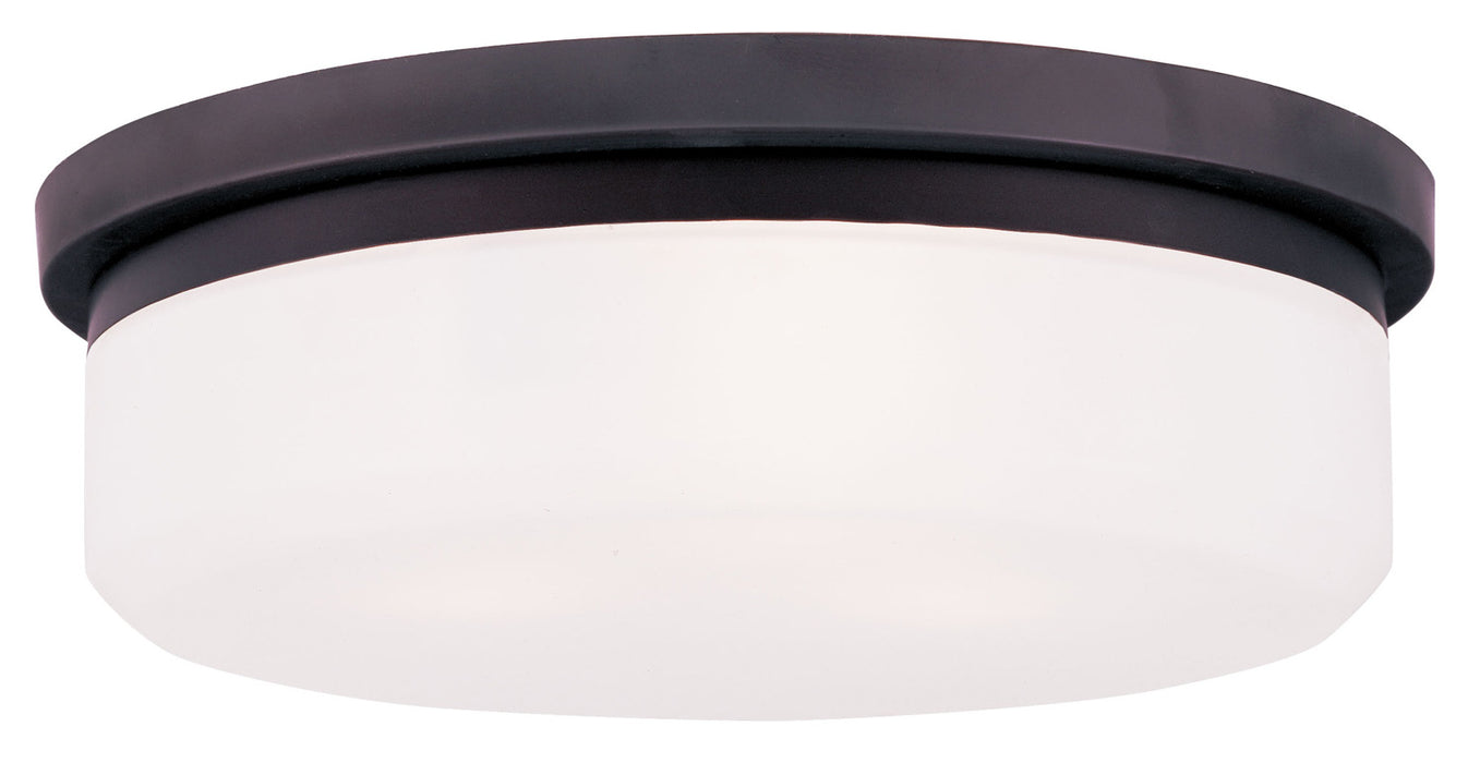 Livex Lighting 7393-07 Three Light Wall Sconce/Ceiling Mount, Bronze