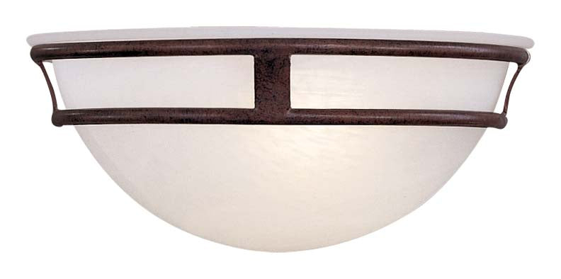 Minka-Lavery 841-91 One Light Wall Sconce, Antique Bronze