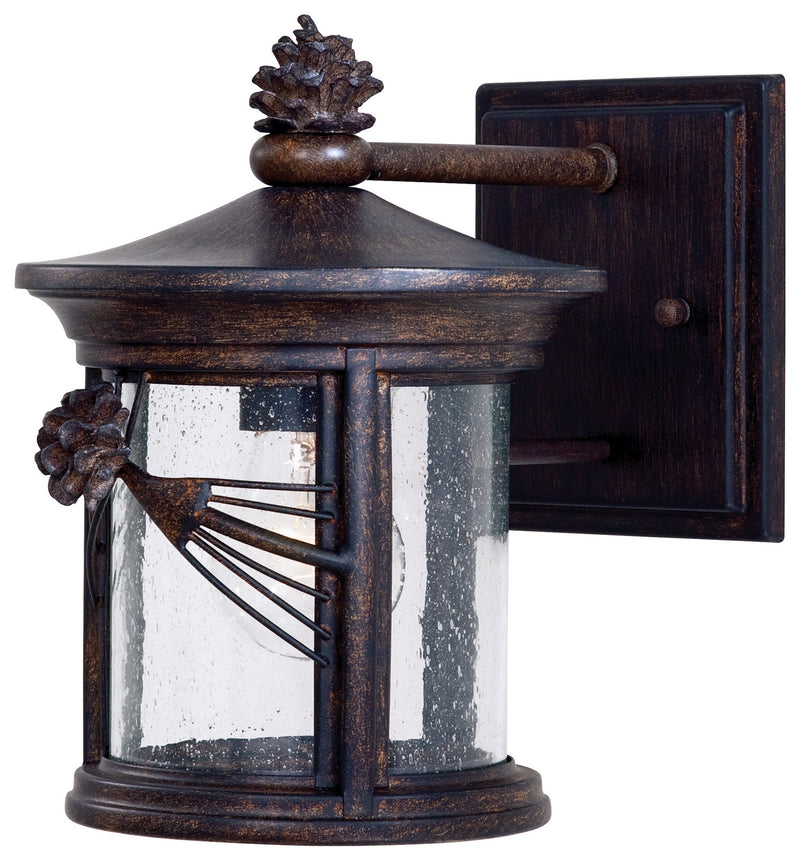 Minka-Lavery 9151-A357 One Light Wall Mount, Iron Oxide