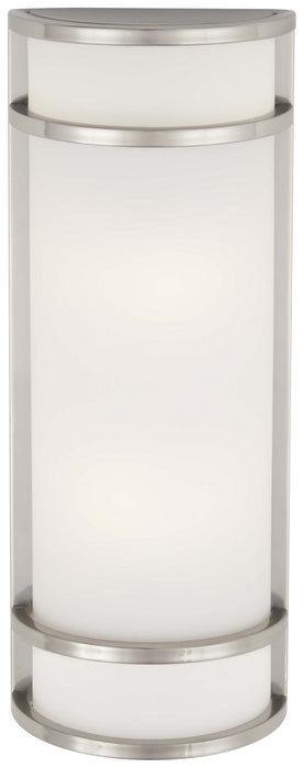 Minka-Lavery 9803-144 Two Light Pocket Lantern, Brushed Stainless Steel