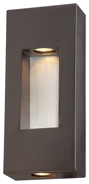 Minka-Lavery 72371-615B Two Light Outdoor Wall Mount, Dorian Bronze