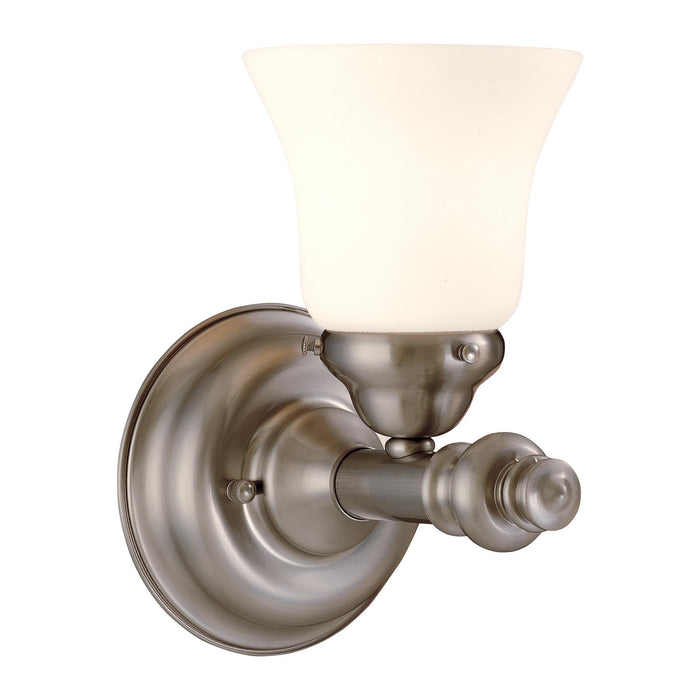 Minka-Lavery W5271-84 One Light Bath, Brushed Nickel