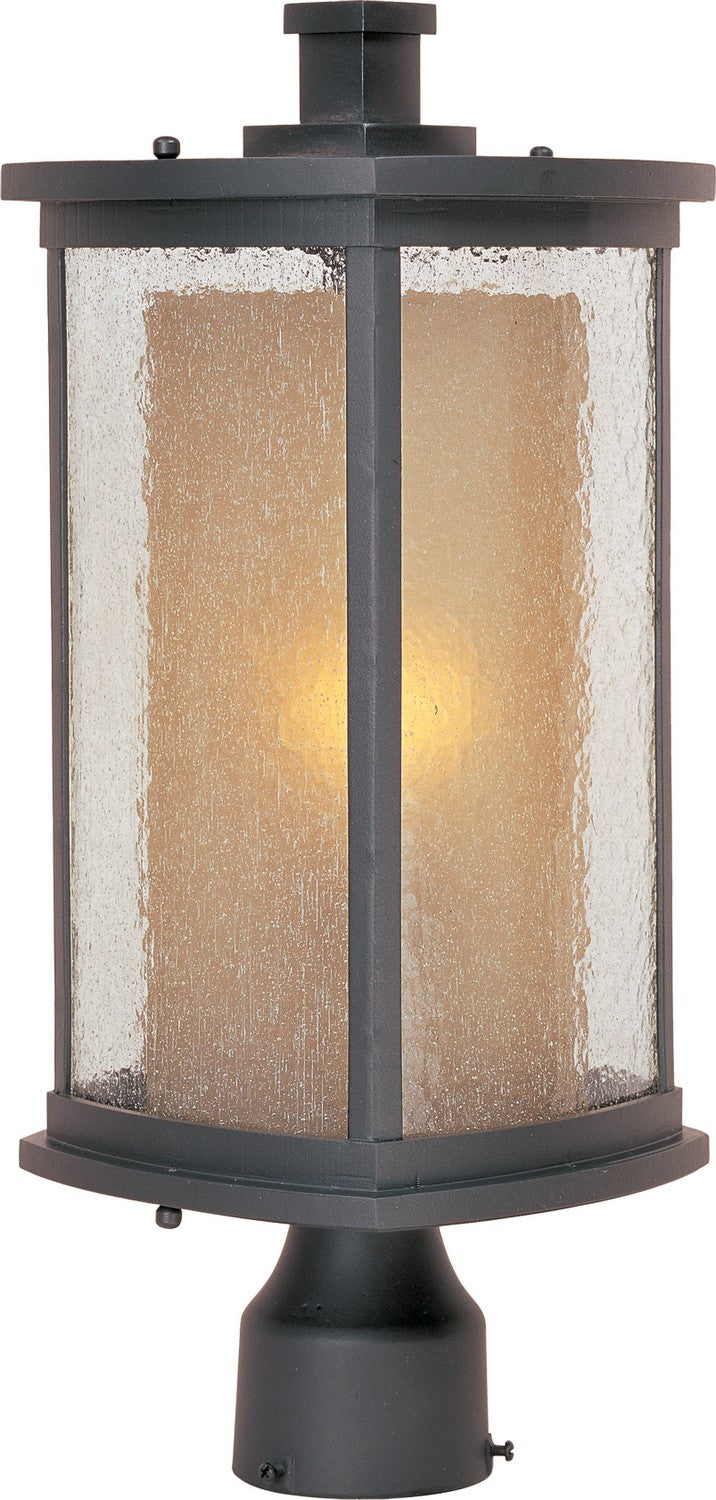 Maxim 3150CDWSBZ One Light Outdoor Pole/Post Lantern, Bronze