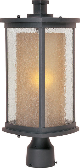 Maxim 3150CDWSBZ One Light Outdoor Pole/Post Lantern, Bronze
