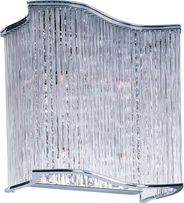 Maxim 39709CLPC Four Light Wall Sconce, Polished Chrome