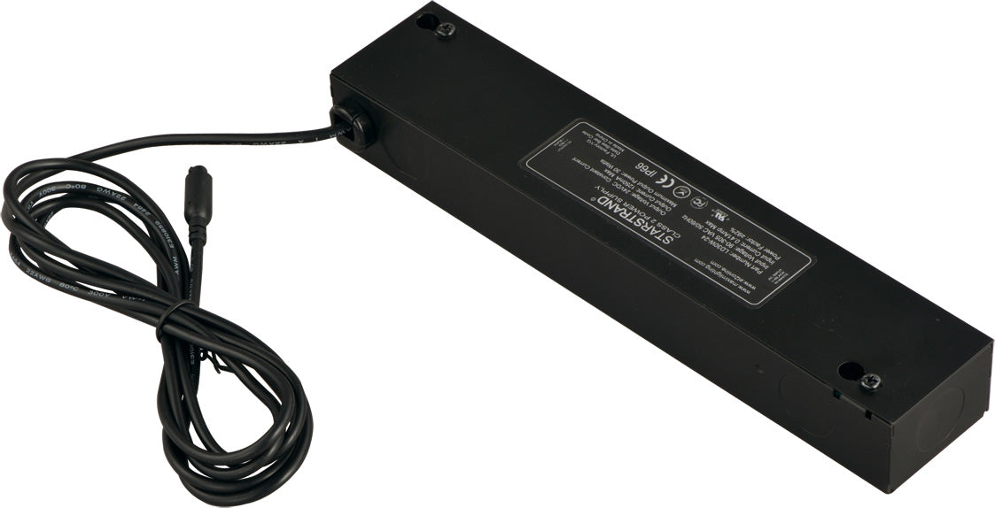 Maxim 53878BK 20w Cls II Dim Direct Wire Driv, Black