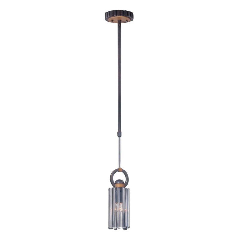 Kalco 2540GB One Light Mini Pendant, Grecian Bronze
