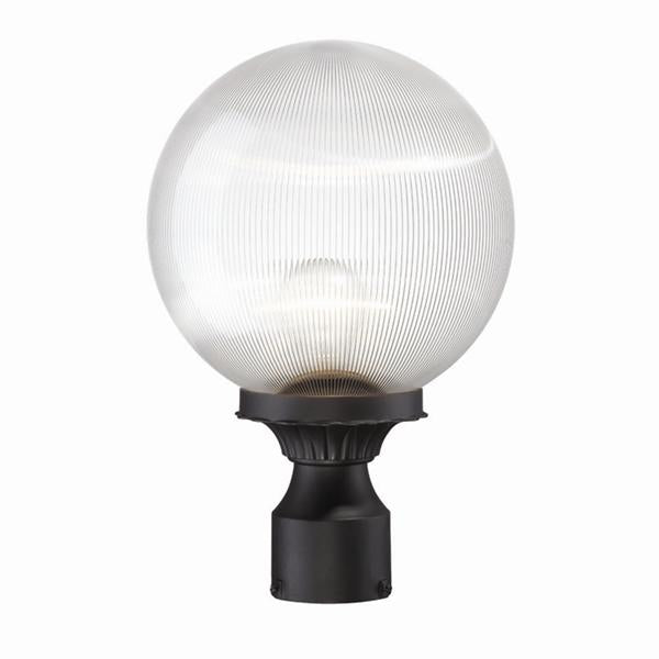 Acclaim Lighting 5267BK/CL One Light Post Mount, Matte Black