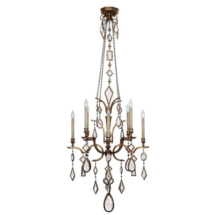 Fine Art 708640-3ST Eight Light Chandelier, Bronze