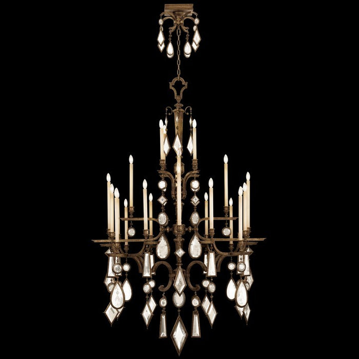 Fine Art 709440-3ST 24 Light Chandelier, Bronze