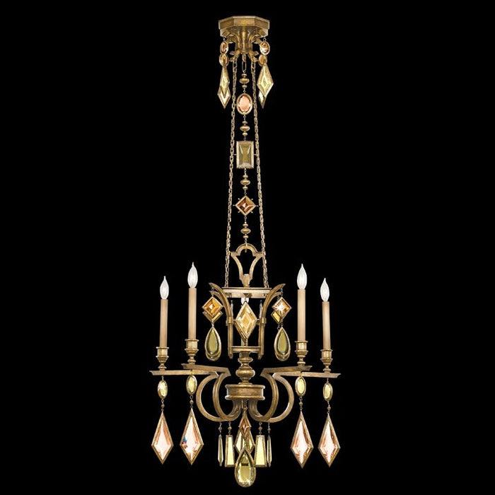 Fine Art 719540-1ST Five Light Chandelier, Gold