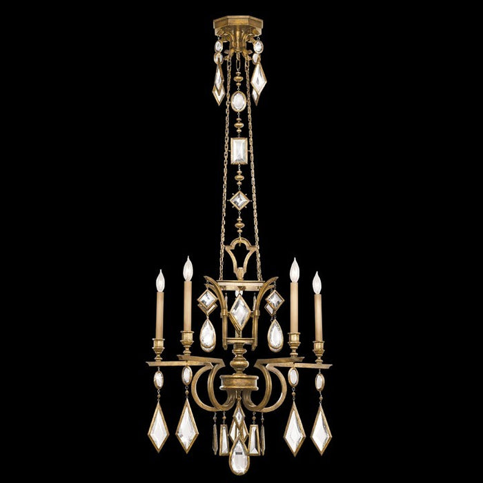 Fine Art 719540-3ST Five Light Chandelier, Gold