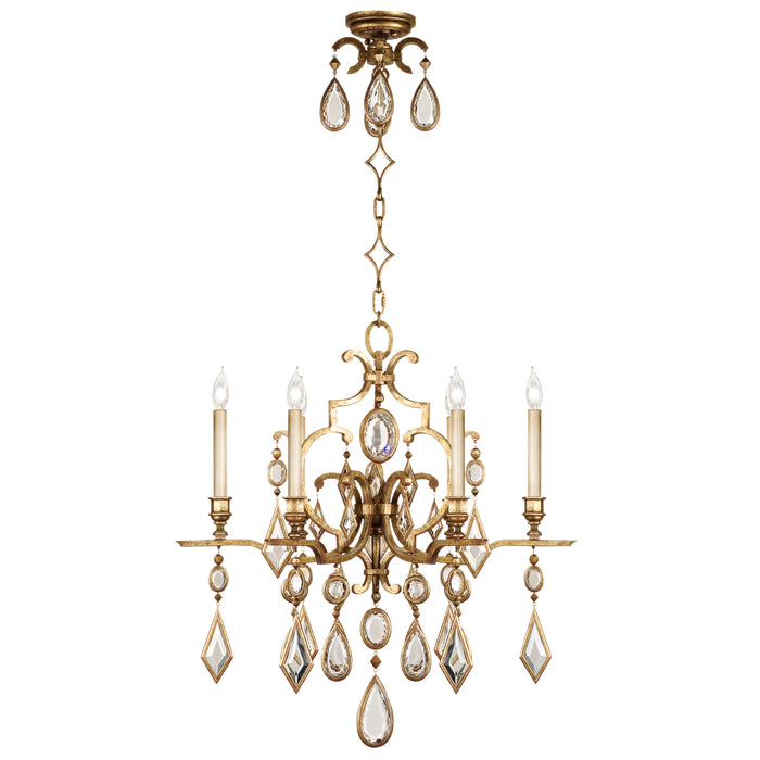 Fine Art 729640-3ST Six Light Chandelier, Gold