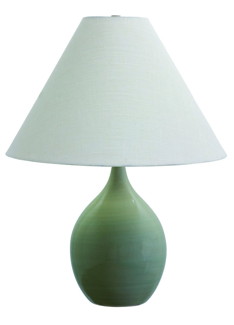 House of Troy GS300-CG One Light Table Lamp, Celadon