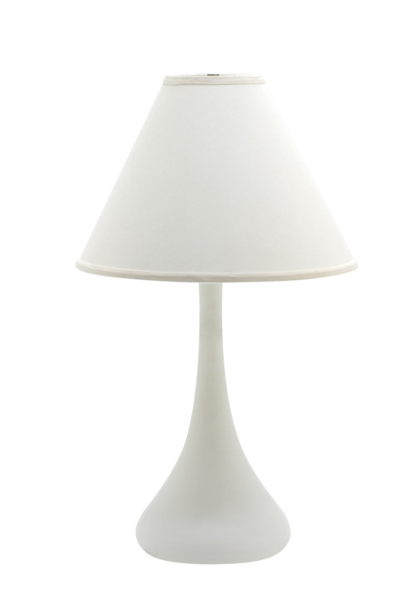 House of Troy GS801-WM One Light Table Lamp, White Matte