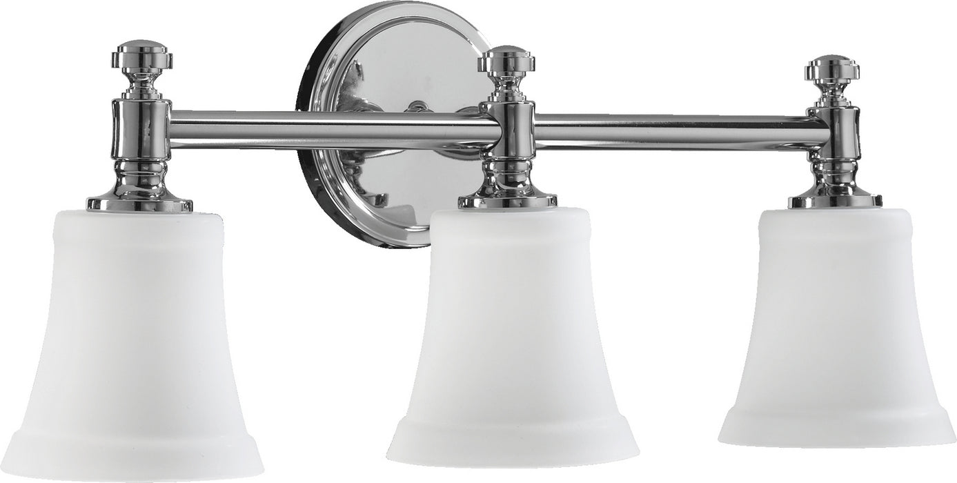 Quorum 5122-3-14 Three Light Vanity Light, Chrome