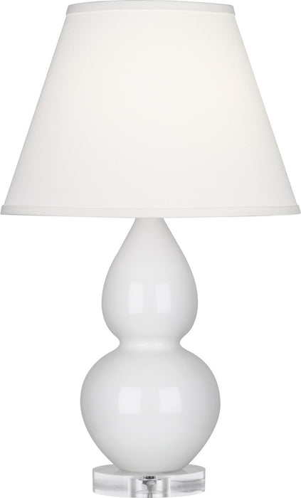 Robert Abbey A690X One Light Accent Lamp, Lily Glazed Ceramic w/Lucite