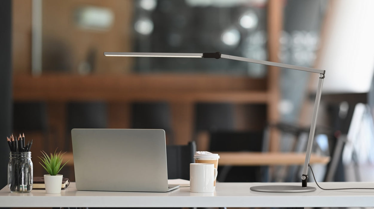 Koncept AR3000-CD-SIL-DSK LED Desk Lamp, Silver