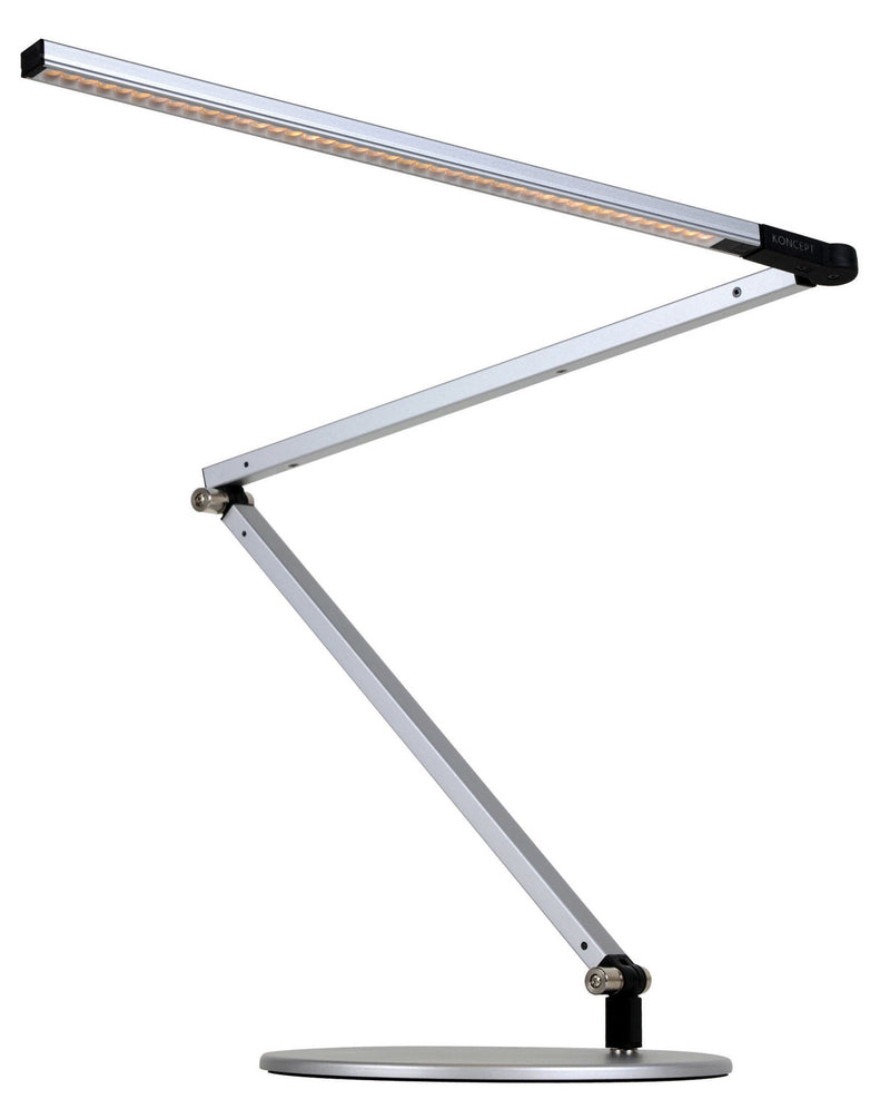 Koncept AR3000-CD-SIL-DSK LED Desk Lamp, Silver