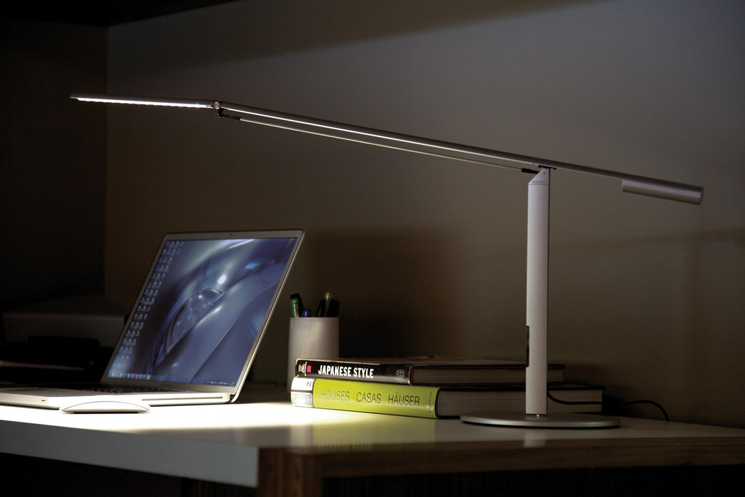 Koncept ELX-A-C-SIL-DSK LED Desk Lamp, Silver