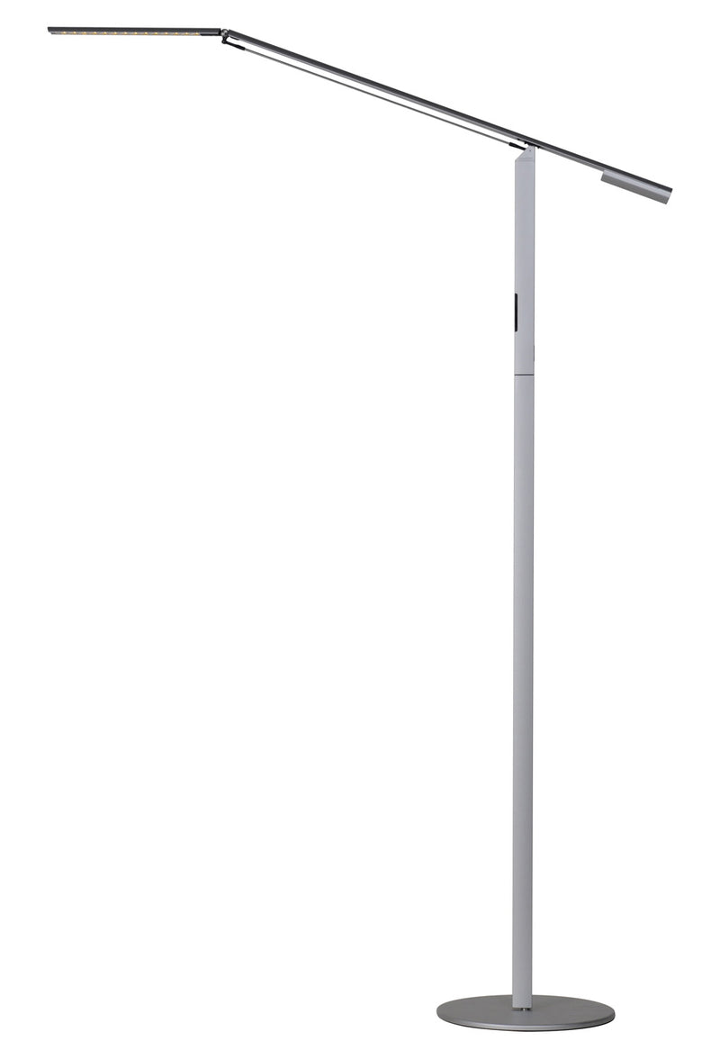 Koncept ELX-A-C-SIL-FLR LED Floor Lamp, Silver