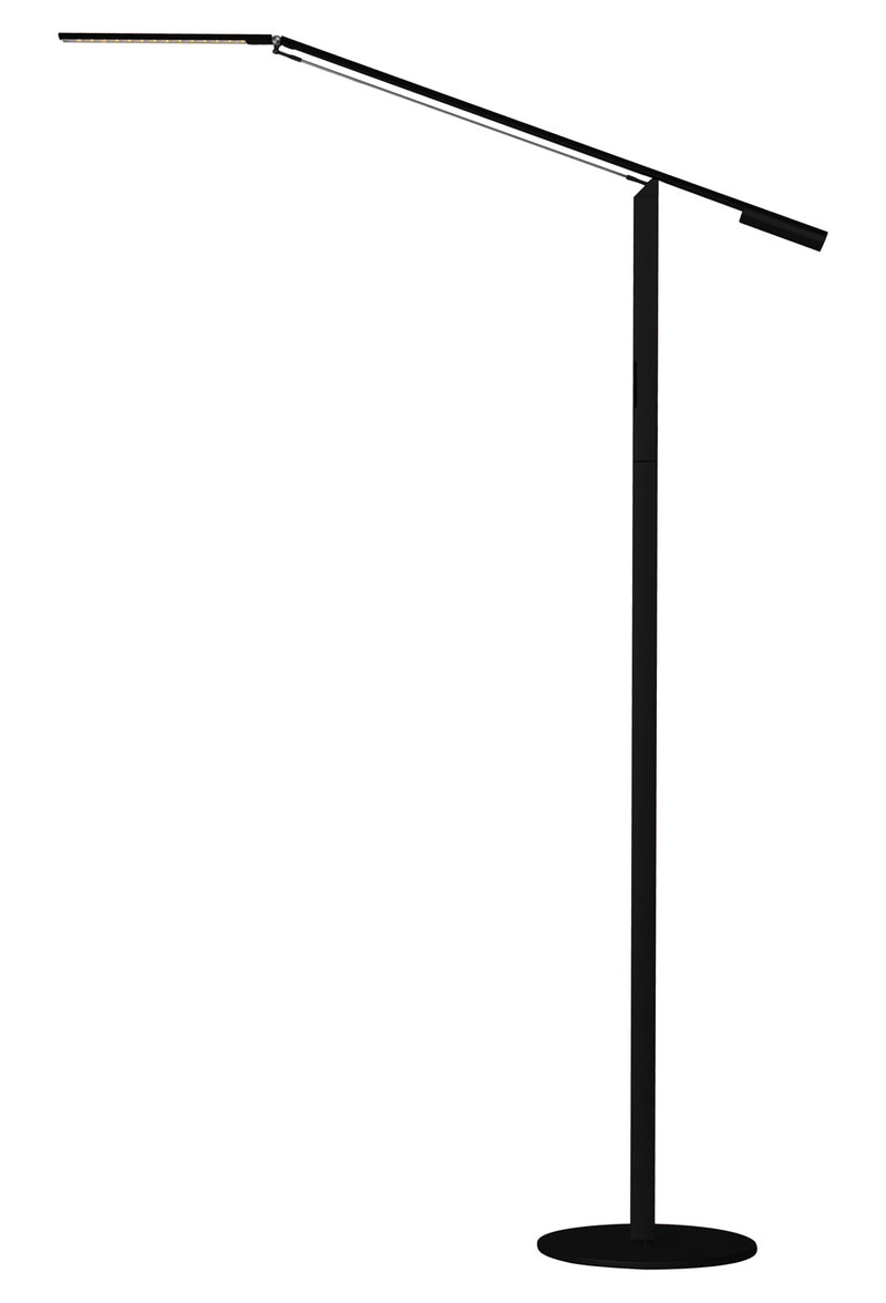 Koncept ELX-A-W-BLK-FLR LED Floor Lamp, Black