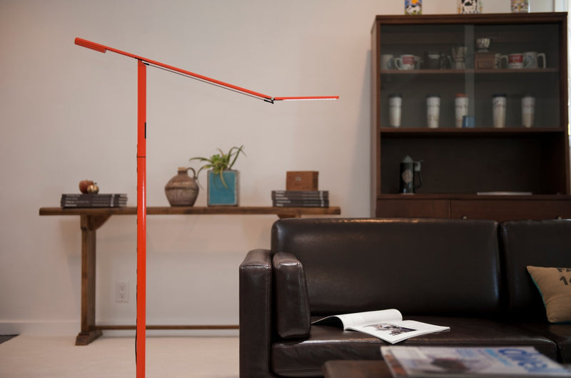 Koncept ELX-A-W-ORG-FLR LED Floor Lamp, Orange