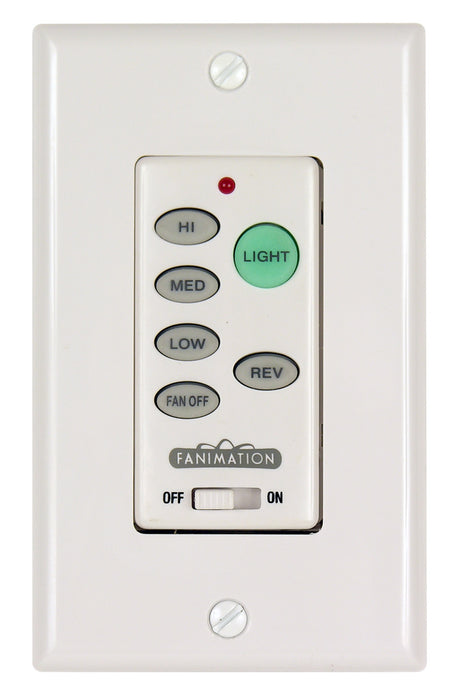 Fanimation C21 Wall Control, White