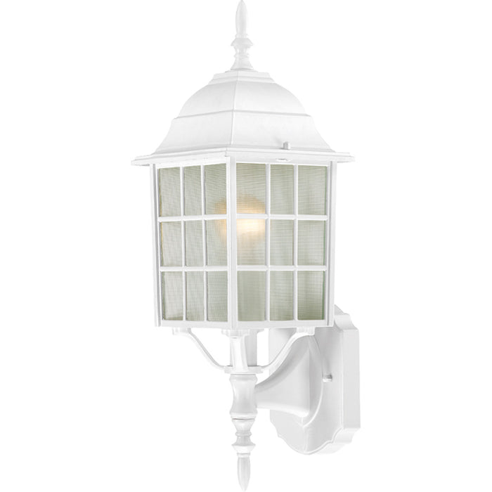 Nuvo Lighting 60-4901 One Light Wall Lantern, White
