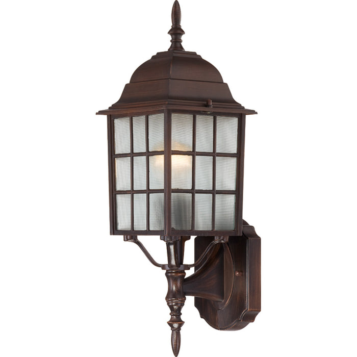 Nuvo Lighting 60-4902 One Light Wall Lantern, Rustic Bronze