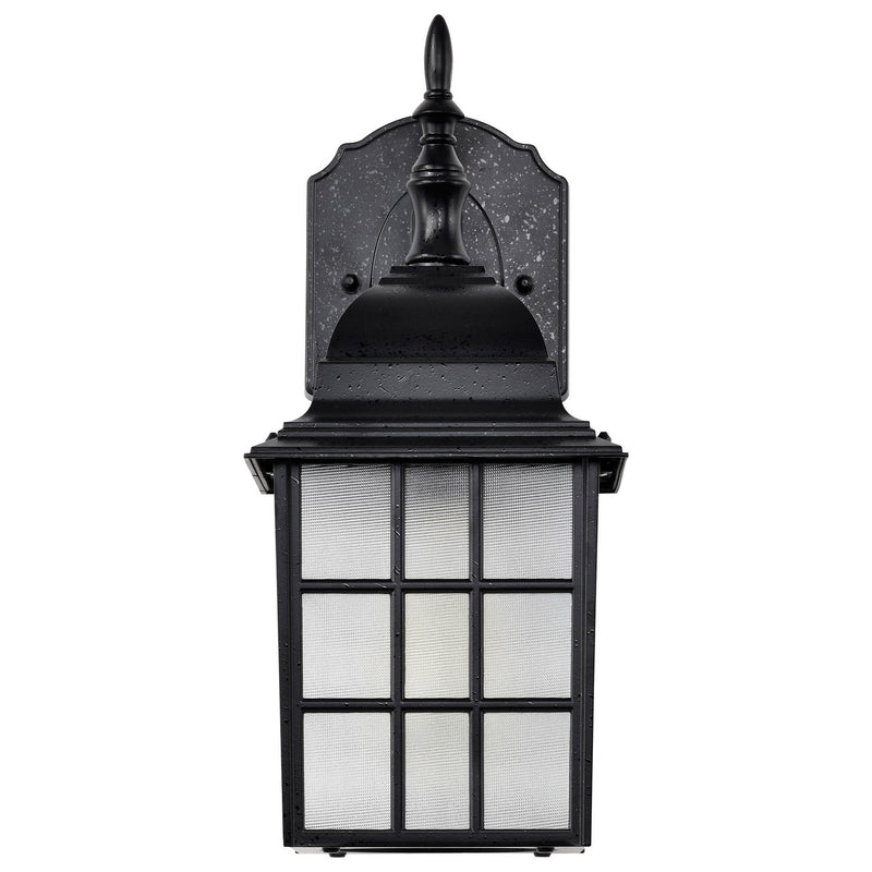 Nuvo Lighting 60-4906 One Light Wall Lantern, Textured Black